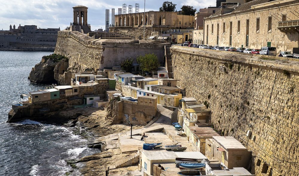 FORSVARSVERKER: Etter osmannernes beleiring på midten av 1500-tallet ble murene rundt Valletta reist for å hindre nye erobringsforsøk.
